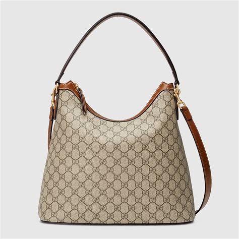 borsa gucci hobo gg supreme|Gucci GG Supreme Hobo Bags for Women for sale .